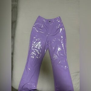 Shiny Purple Pants